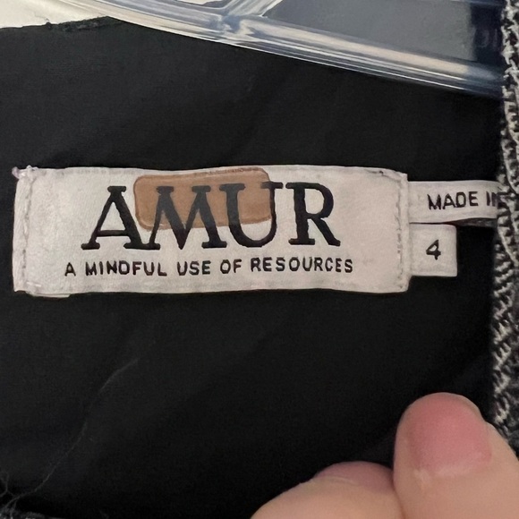 AMUR Uma Dress Grey/Charcoal - Picture 9 of 11